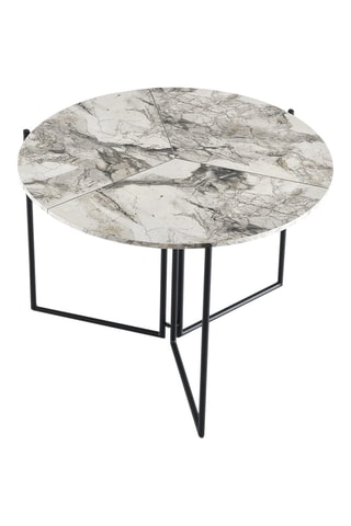 Table à manger Yaprak - 100 x 72 x 100 cm