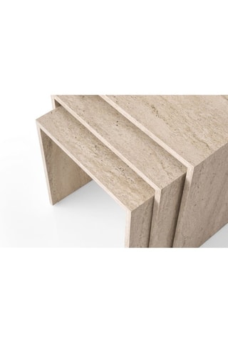 3 tables gigognes - 50 x 50 x 50/45 x 45 x 45/40 x 40 x 40 cm