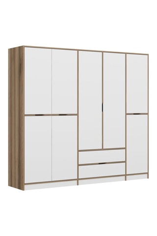 Armoire 8 portes - 232 x 208 x 52 cm