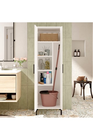 Armoire 2 portes - 50,4 x 165 x 35,7 cm