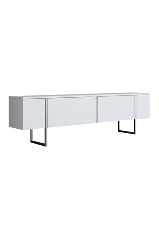 Meuble TV 2 abattants - 180 x 50 x 30 cm