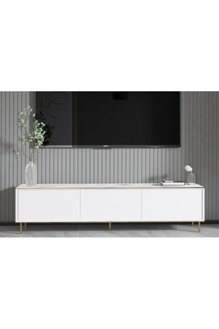 Meuble TV 1 porte Imaj - 180 x 45,2 x 35 cm