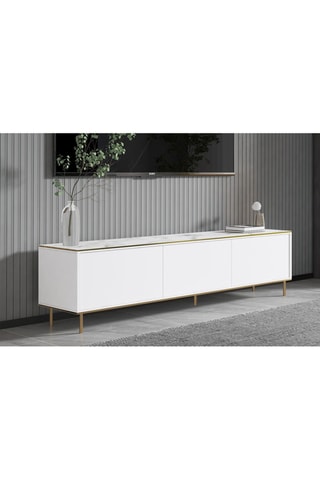 Meuble TV 1 porte Imaj - 180 x 45,2 x 35 cm