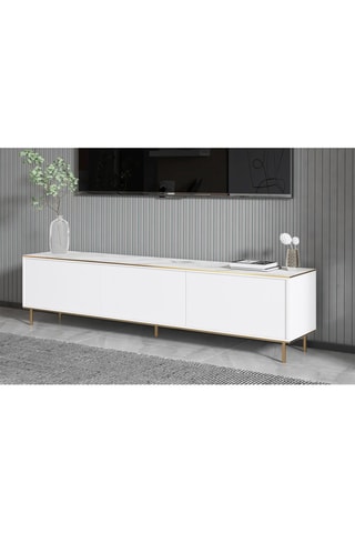 Meuble TV 1 porte Imaj - 180 x 45,2 x 35 cm