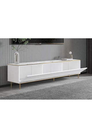 Meuble TV 1 porte Imaj - 180 x 45,2 x 35 cm