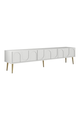 Meuble TV 1 porte Lyon 43  - 180 x 43 x 35 cm