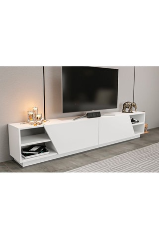 Meuble TV abattant - 240 x 37,1 x 47,4 cm