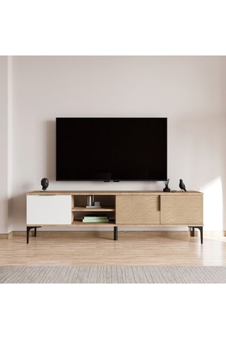 Meuble TV 3 portes Tarz - 180 x 49 x 33 cm