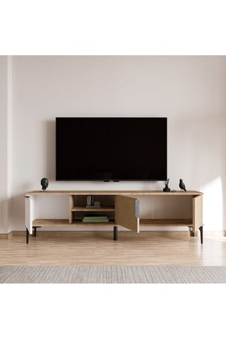 Meuble TV 3 portes Tarz - 180 x 49 x 33 cm