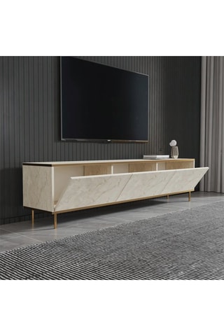 Meuble TV 3 abattants Imaj - 180 x 45,2 x 35 cm