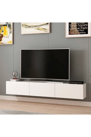 Meuble TV 3 portes - 180 x 30 x 32 cm