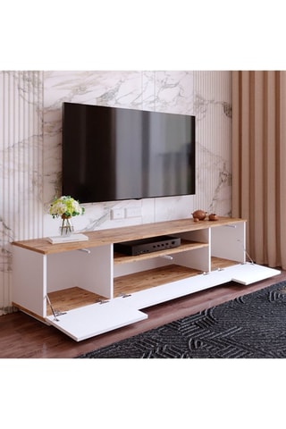 Meuble TV 3 tiroirs - 180 x 44,6 x 44,5 cm