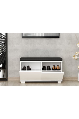 Meuble à chaussures Drago - 80 x 42 x 35 cm