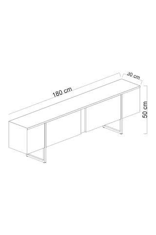 Meuble à chaussures 4 abattants - 105 x 119 x 26 cm