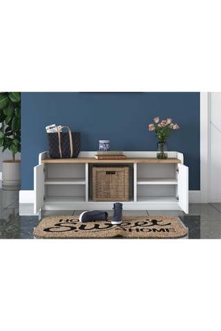 Meuble à chaussures P2 - 120 x 45 x 40 cm