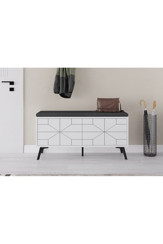 Meuble à chaussures Dune Bench - 107 x 55 x 35 cm