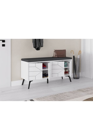 Meuble à chaussures Dune Bench - 107 x 55 x 35 cm