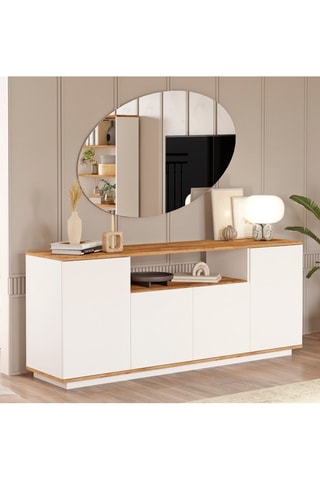 Console 4 portes - 180 x 75 x 45 cm