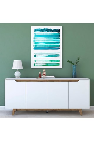 Buffet 4 portes - 180 x 78,6 x 45 cm