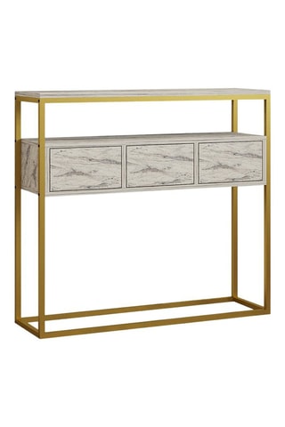 Console 3 abattants Guarda  - 100 x 90 x 29 cm