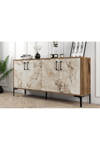 Console 4 portes - 160 x 78 x 35 cm