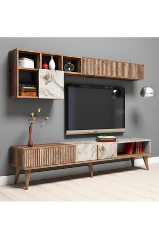 Ensemble meubles de salon - 180 x 40 x 35 cm