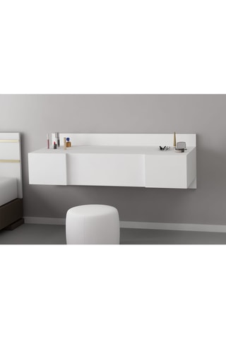 Coiffeuse murale - Blanc