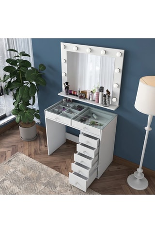 Coiffeuse - 90 x 79,8 x 44,5 cm 