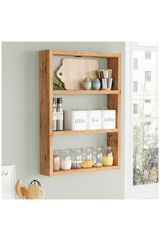 Etagère murale 3 niveaux Pr1-A - 43,2 x 60 x 9 cm