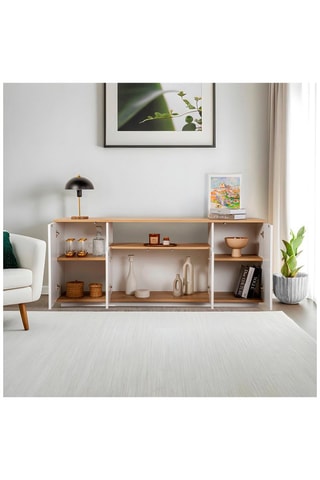 Buffet 4 portes Arista -  180 x 75 x 44,5 cm