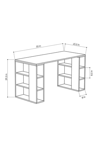 Bureau - 140 x 75 x 60 cm