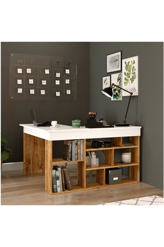 Bureau d'angle - 129 x 72 x 120 cm