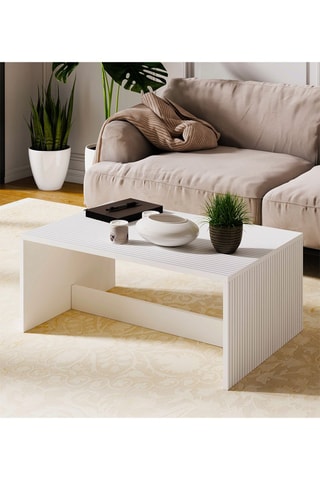 Table basse Lenna - 90 x 14,4 x 60 cm