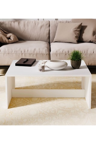 Table basse Lenna - 90 x 14,4 x 60 cm