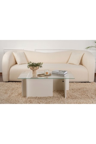 Table basse Vetrino - Blanc