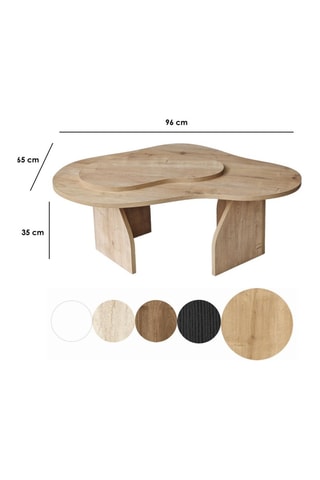 Table basse Melted  - 96 x 35 x 65 cm