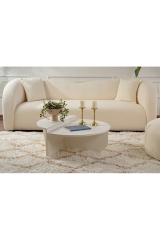 2 tables basses gigognes Orion - 90 x 30 x 60 / 85 x 35 x 30 cm