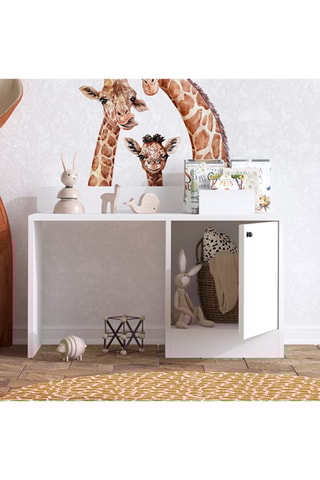 Table enfant 1 porte Bunny - 90 x 60 x 40 cm