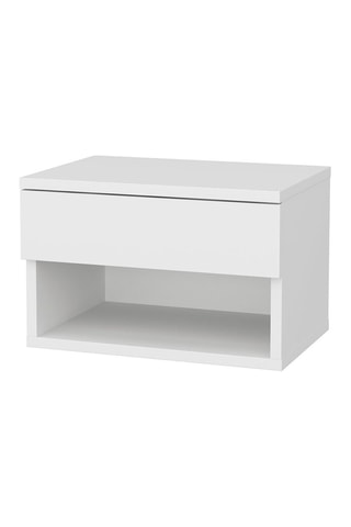 Table de chevet 1 tiroir Jamot - Blanc