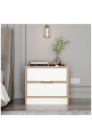 Table de chevet Elina - 54 x 40 x 47 cm