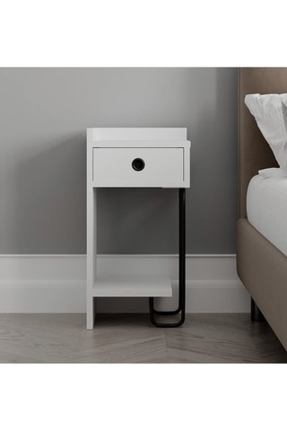 Table de chevet tiroir - 32 x 61 x 30 cm