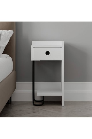 Table de chevet tiroir - 32 x 61 x 30 cm