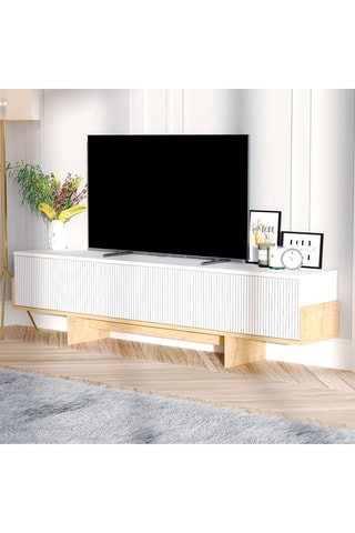 Meuble TV 3 abattants Hege - 180 x 44,6 x 30 cm