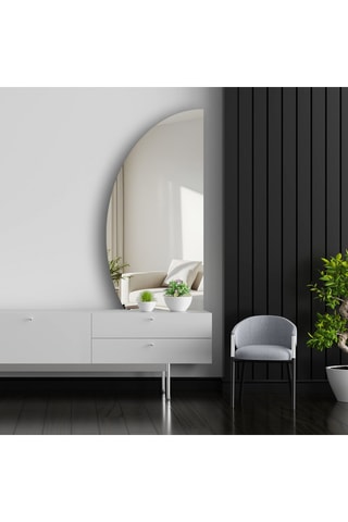 Miroir - 135 x 52 cm - Argenté