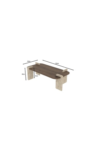 Table basse - 120 x 40 x 60 cm
