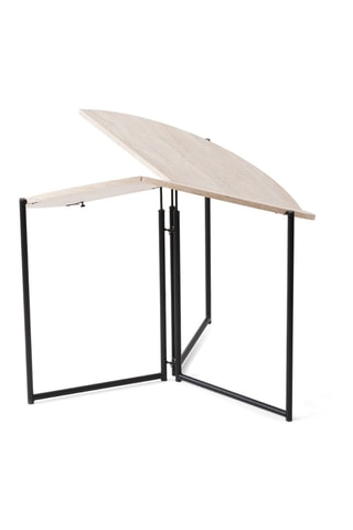 Table à manger extensible - 100 x 72,5 x 100 cm