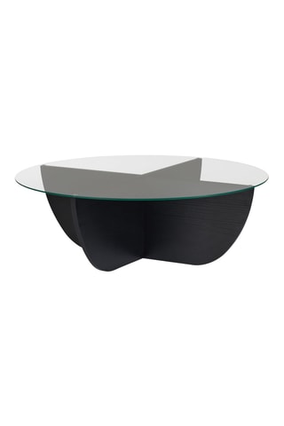 Table basse en verre - 90 x 30 x 90 cm