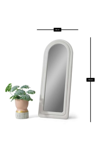 Miroir - 170 x 65 cm - Crème