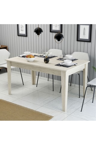 Table à manger coffre - 145 x 75 x 88 cm