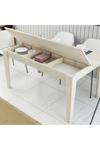 Table à manger coffre - 145 x 75 x 88 cm